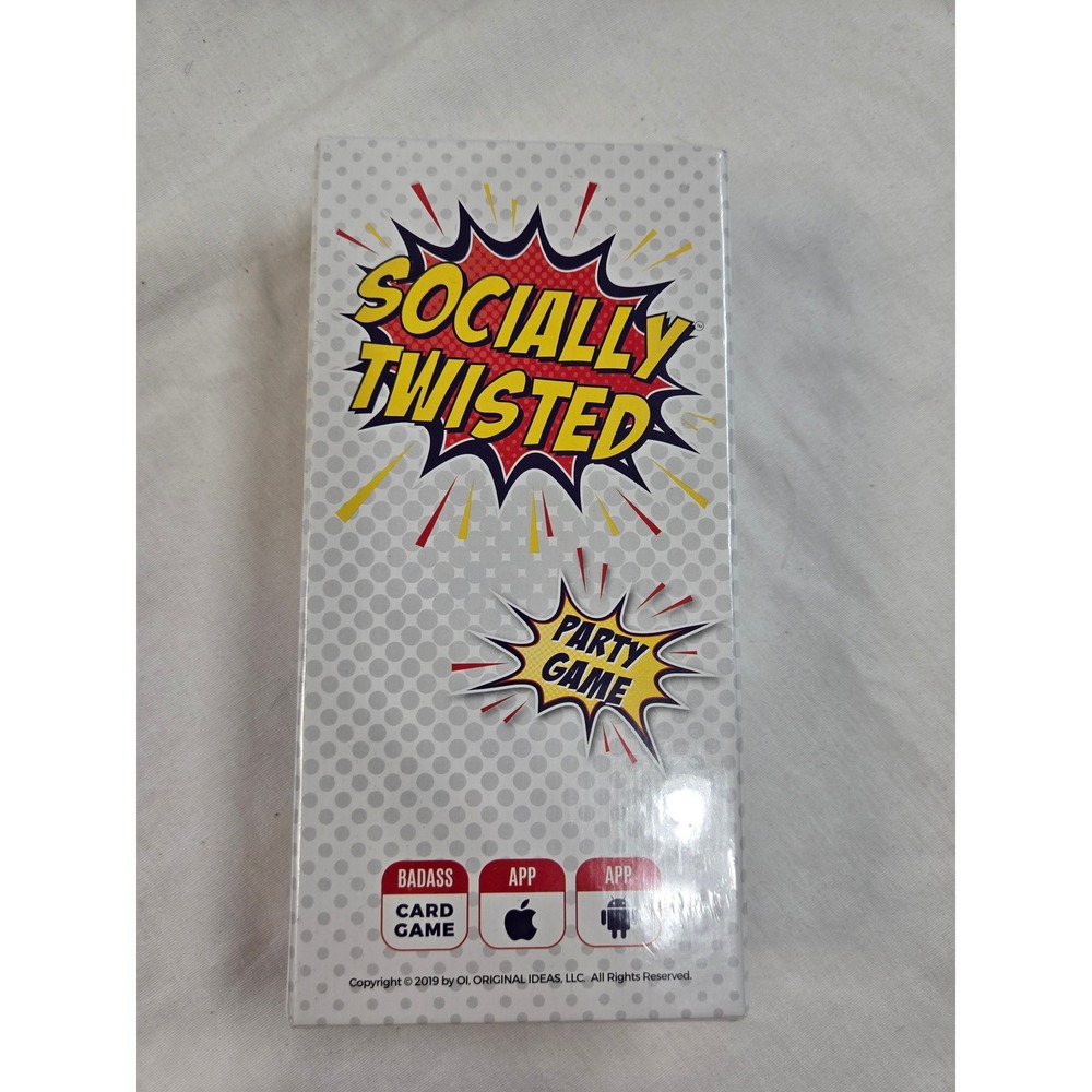 Socially Twisted Adult Party Card Game Bada** Startup Game of the Year 2020